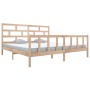Estructura de cama madera maciza de pino 180x200 cm