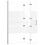 ESG weiße faltbare Duschwand 120x140 cm von , Duschtüren - Ref: Foro24-150739, Preis: 161,43 €, Rabatt: %