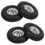 Sackwagen Räder 4 Stück Gummi 4.10/3.50-4 (260x83) von vidaXL, Hebezeuge, Kräne und Karren - Ref: Foro24-142976, Preis: 54,45...