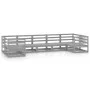 7-teiliges Gartenmöbel-Set aus massivem Kiefernholz von , Gartensets - Ref: Foro24-3076251, Preis: 445,26 €, Rabatt: %