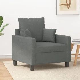Sillón de tela gris oscuro 60 cm de , Sofás - Ref: Foro24-359252, Precio: 137,86 €, Descuento: %