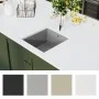 Küchenspüle aus Granit mit grauer Schüssel von vidaXL, Sinkt - Ref: Foro24-142961, Preis: 123,06 €, Rabatt: %