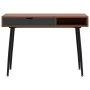 Computer desk with wooden drawer, brown, 110x50x75cm. by , Desks - Ref: Foro24-358621, Price: 122,56 €, Discount: %
