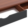Escritorio ordenador cajón madera ingeniería marrón 110x50x75cm de , Escritorios - Ref: Foro24-358621, Precio: 122,56 €, Desc...