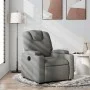 Sillón reclinable de tela gris oscuro de , Sillones - Ref: Foro24-372366, Precio: 205,42 €, Descuento: %