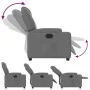 Sillón reclinable de tela gris oscuro de , Sillones - Ref: Foro24-372366, Precio: 205,42 €, Descuento: %