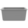 Küchenspüle aus Granit mit grauer Schüssel von vidaXL, Sinkt - Ref: Foro24-142961, Preis: 143,17 €, Rabatt: %