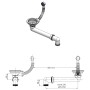 Küchenspüle aus Granit mit grauer Schüssel von vidaXL, Sinkt - Ref: Foro24-142961, Preis: 143,17 €, Rabatt: %