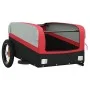 Bicycle trailer, black and red, 30 kg, made of iron. by , Bicycle trailers - Ref: Foro24-94034, Price: 84,42 €, Discount: %