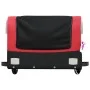 Bicycle trailer, black and red, 30 kg, made of iron. by , Bicycle trailers - Ref: Foro24-94034, Price: 84,42 €, Discount: %