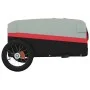Bicycle trailer, black and red, 30 kg, made of iron. by , Bicycle trailers - Ref: Foro24-94034, Price: 84,42 €, Discount: %