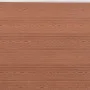 Brown WPC fence panel set 180x186 cm by , fence panels - Ref: Foro24-3211826, Price: 330,39 €, Discount: %