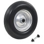 Schubkarrenrad mit Vollachse PU 4.00-8 390 mm von vidaXL, Hebezeuge, Kräne und Karren - Ref: Foro24-142978, Preis: 34,40 €, R...