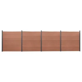 Set WPC-Zaunpaneele braun 699x186 cm von , Zaunpaneele - Ref: Foro24-3211832, Preis: 1,00 €, Rabatt: %