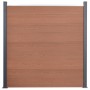 Set WPC-Zaunpaneele braun 699x186 cm von , Zaunpaneele - Ref: Foro24-3211832, Preis: 1,00 €, Rabatt: %