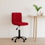 Red Velvet Swivel Office Chair by , Office chairs - Ref: Foro24-334362, Price: 76,61 €, Discount: %