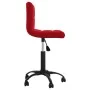 Red Velvet Swivel Office Chair by , Office chairs - Ref: Foro24-334362, Price: 75,30 €, Discount: %