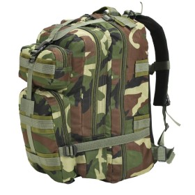 Mochila militar 50 L Camuflaje de vidaXL, Mochilas - Ref: Foro24-91383, Precio: 37,51 €, Descuento: %