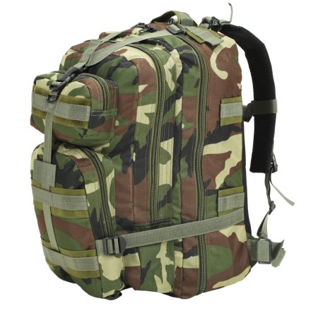 Mochila militar 50 L Camuflaje de vidaXL, Mochilas - Ref: Foro24-91383, Precio: 37,51 €, Descuento: %
