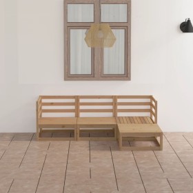 Gartenmöbel 4 Stück honigbraunes massives Kiefernholz von , Gartensets - Ref: Foro24-3075527, Preis: 285,34 €, Rabatt: %