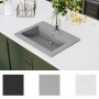 Spüle aus grauem Granit 600x450x120 mm von vidaXL, Sinkt - Ref: Foro24-142963, Preis: 130,44 €, Rabatt: %