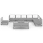 Juego de muebles de jardín 11 pzas y cojines gris madera pino de , Conjuntos de jardín - Ref: Foro24-3075801, Precio: 773,37 ...