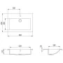 Gray granite sink 600x450x120 mm by vidaXL, Sinks - Ref: Foro24-142963, Price: 137,70 €, Discount: %