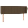 Kopfteil aus dunkelgrauem Stoff, 147 x 23 x 78/88 cm von , Kopf- und Fußteile - Ref: Foro24-3117145, Preis: 72,67 €, Rabatt: %