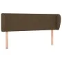 Kopfteil aus dunkelgrauem Stoff, 147 x 23 x 78/88 cm von , Kopf- und Fußteile - Ref: Foro24-3117145, Preis: 75,10 €, Rabatt: %