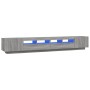 Set muebles TV con LEDs 3 pzas madera contrachapada gris Sonoma de , Muebles TV - Ref: Foro24-3120174, Precio: 162,19 €, Desc...