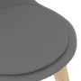 Dining chairs 2 units gray plastic by vidaXL, dining chairs - Ref: Foro24-244785, Price: 134,44 €, Discount: %