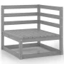 Gartenmöbel 5 Stück graues massives Kiefernholz von , Gartensets - Ref: Foro24-3075726, Preis: 311,88 €, Rabatt: %