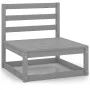 Muebles de jardín 5 piezas gris madera de pino maciza de , Conjuntos de jardín - Ref: Foro24-3075726, Precio: 311,88 €, Descu...