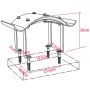 Silberner Kamindeckel aus Edelstahl von vidaXL, Zubehör für Holzöfen und Kamine - Ref: Foro24-142983, Preis: 73,12 €, Rabatt: %