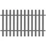 WPC garden picket fence 200x120 cm by vidaXL, fenced with pickets - Ref: Foro24-42821, Price: 112,89 €, Discount: %