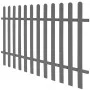 WPC garden picket fence 200x120 cm by vidaXL, fenced with pickets - Ref: Foro24-42821, Price: 112,89 €, Discount: %