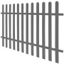 WPC-Gartenlattenzaun 200x120 cm von vidaXL, mit Latten eingezäunt - Ref: Foro24-42821, Preis: 152,62 €, Rabatt: %
