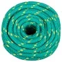 Green polypropylene boat rope 16 mm 100 m by , Ropes and metal cords - Ref: Foro24-152733, Price: 88,84 €, Discount: %