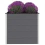 Arriate de WPC gris 100x100x91 cm de vidaXL, Maceteros y jardineras - Ref: Foro24-43606, Precio: 293,72 €, Descuento: %