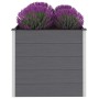 Graues WPC-Blumenbeet 100x100x91 cm von vidaXL, Töpfe und Pflanzgefäße - Ref: Foro24-43606, Preis: 299,54 €, Rabatt: %