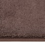 Alfombra de peluche gris taupe 270x180 cm