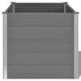 Arriate de WPC gris 100x100x91 cm de vidaXL, Maceteros y jardineras - Ref: Foro24-43606, Precio: 293,72 €, Descuento: %