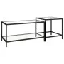 2-teiliger Couchtisch aus transparentem Hartglas von , Seitentische - Ref: Foro24-331613, Preis: 109,17 €, Rabatt: %