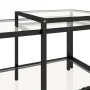 2-teiliger Couchtisch aus transparentem Hartglas von , Seitentische - Ref: Foro24-331613, Preis: 109,17 €, Rabatt: %