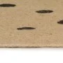 Hand-woven jute rug with polka dot print 120 cm by , Rugs - Ref: Foro24-133687, Price: 36,01 €, Discount: %