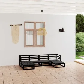 Gartengarnitur 6-teilig Massivholz Kiefer von , Gartensets - Ref: Foro24-3076068, Preis: 431,32 €, Rabatt: %