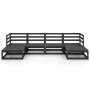 Gartengarnitur 6-teilig Massivholz Kiefer von , Gartensets - Ref: Foro24-3076068, Preis: 437,94 €, Rabatt: %