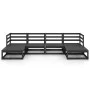 Gartengarnitur 6-teilig Massivholz Kiefer von , Gartensets - Ref: Foro24-3076068, Preis: 431,32 €, Rabatt: %