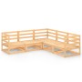 5-teiliges Gartensitzgruppe aus massivem Kiefernholz von , Gartensets - Ref: Foro24-3075724, Preis: 277,63 €, Rabatt: %