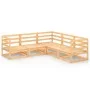 5-teiliges Gartensitzgruppe aus massivem Kiefernholz von , Gartensets - Ref: Foro24-3075724, Preis: 273,81 €, Rabatt: %